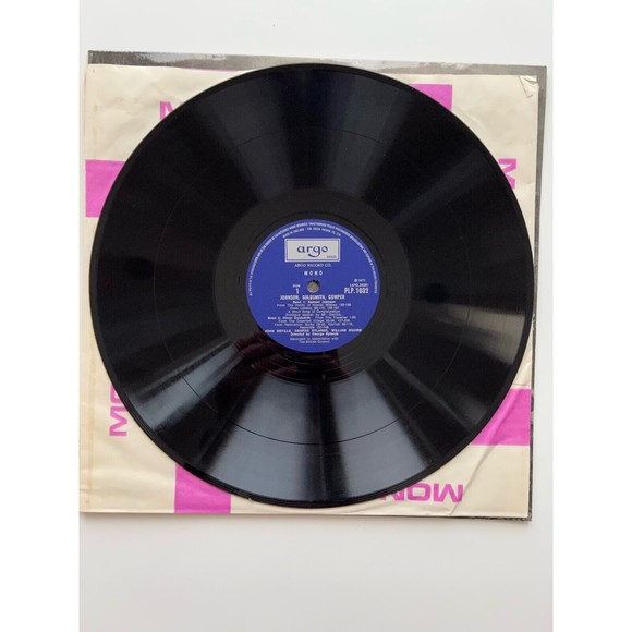 Johnson Goldsmith Cowper Neville Rylands Squire LP Argo Mono EX Import Poetry - Picture 4 of 7